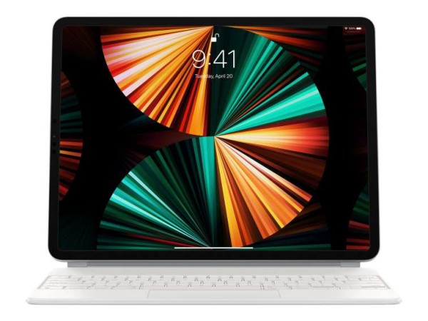 APPLE Magic Keyboard for iPad Pro 12.9inch (5th generation) - French - Whit MJQL3F/A