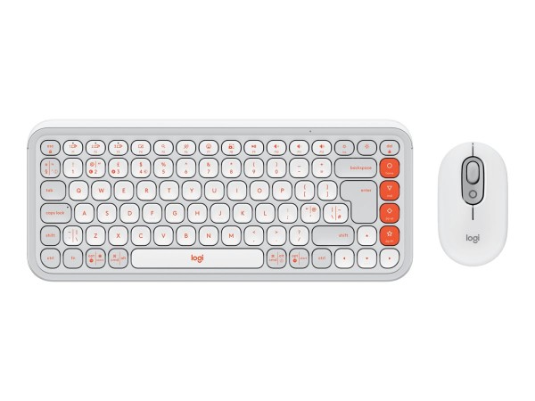 LOGITECH POP ICON COMBO - OFF WHITE - UK 920-013113