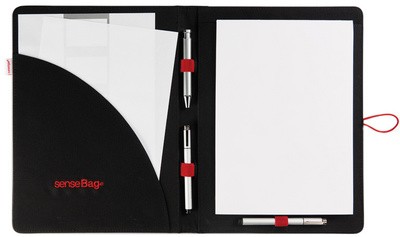 transotype Zeichenblock-Mappe "senseBag", DIN A4, schwarz