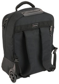 LiGHTPAK Rucksack-Trolley "MASTER", mit Laptopfach, schwarz