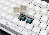 DUCKYCHANNEL DUCKYCHANNEL Ducky ONE 2 White Edition PBT MX-Black, weiße, weiß