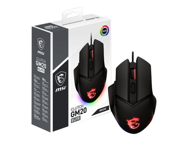 MSI MSI Clutch GM20 Elite Gaming Mouse (P)