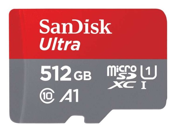 SANDISK Ultra microSDXC Speicherkarte für Chromebooks 512GB SDSQUAC-512G-GN6FA