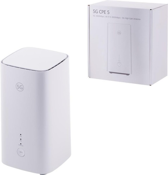 HUAWEI H155-381 5G Router/Wi-Fi6/LAN/MIMO/Nano SIM Weiss H155-381