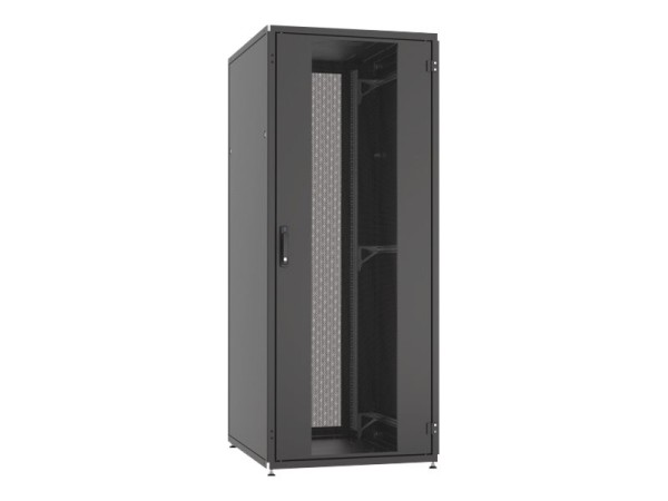 EFB ELEKTRONIK Serverschrank PRO 24HE, 600x1000 mm, RAL9005 Front- / Rücktü PRO-2460TS.P1