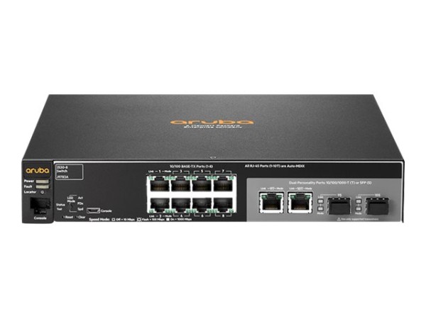 HP ENTERPRISE HP Switch 2530-8         8x10/100 2xCombo