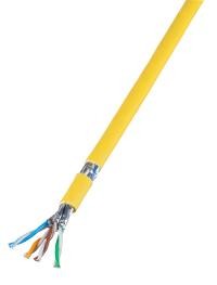 EFB ELEKTRONIK EFB ELEKTRONIK Cat.7A Duplex Verlegekabel - 500m AWG23, S/FTP 4P rapsgelb RAL1021 S/FTP 1200 MHz