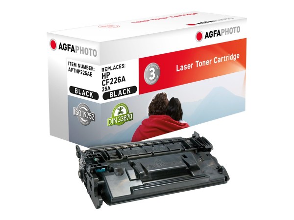 AGFA AGFAPHOTO Schwarz wiederaufbereitet Tonerpatrone