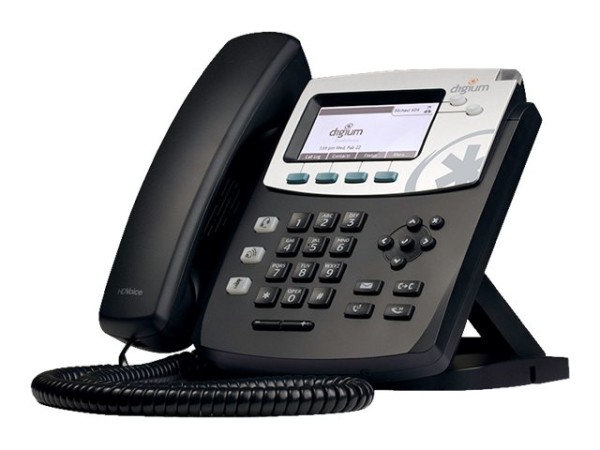 DIGIUM DIGIUM D45 - VoIP-Telefon - SIP v2 - 2 Leitungen (1TELD045LF)