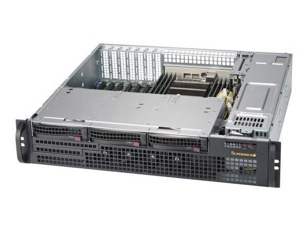 SUPERMICRO SuperChassis 825MBTQC-R802LPB, 2U, Power Supply 800W redundant, CSE-825MBTQC-R802LPB