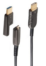 shiverpeaks BASIC-S AOC-HDMI Verlegekabel-Set, 4K, 10 m