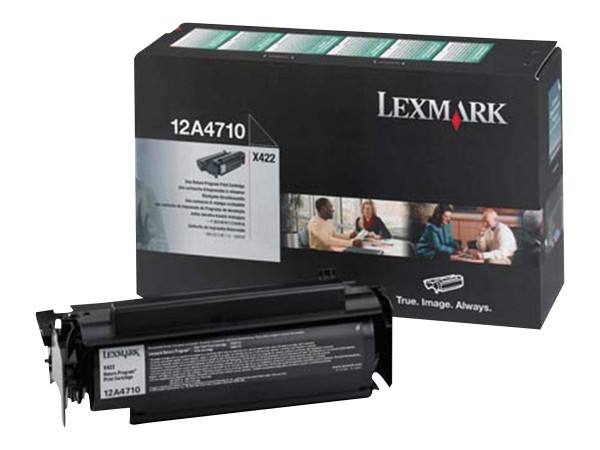 LEXMARK Schwarz Tonerpatrone LRP 12A4710