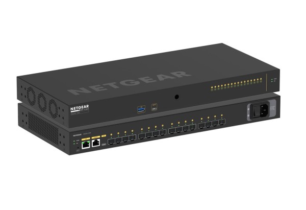 NETGEAR AV Line Managed Switch 16x 1G / 10G Fiber SFP+ M4250-16XF NET-XSM4216F