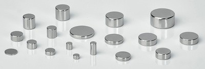 MAUL Neodym-Scheibenmagnet, 5 mm, Haftkraft: 1,1 kg, silber