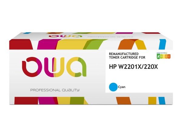ARMOR ARMOR OWA Toner kompatibel zu HP W2201X / 220X cyan (5.500 S.)