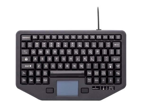 GAMBER-JOHNSON GAMBER-JOHNSON BACKLIT KBD W/ INTEG TOUCHPAD