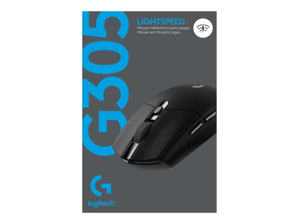 LOGITECH G G305 - Maus - optisch - 6 Tasten - kabellos - LIGHTSPEED - kabel 910-006054