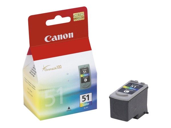 CANON CL 51 Farbe (Cyan, Magenta, Gelb) Tintenbehälter 0618B001