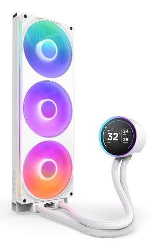 NZXT Kraken Elite 420 V2 RGB (2025) AIO- Wasserkühlung weiß RL-KR42E-W2