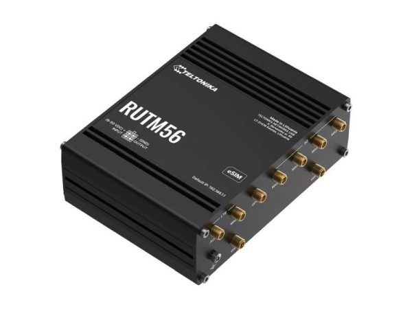TELTONIKA Router RUTM56 Dual (1x 5G + 1x 4G) Router RUTM56000000