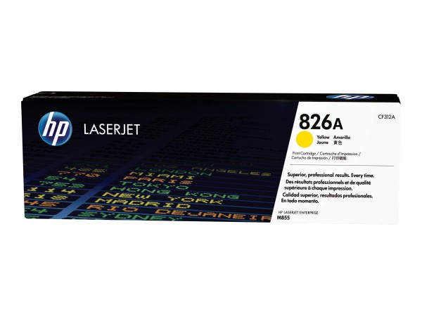 HP HP 826A Gelb LaserJet Tonerpatrone (CF312A)