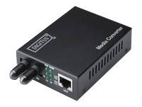 DIGITUS Gigabit Medienkonverter 10/100/1000Base-T zu 1000Base-SX Inkl Netzt DN-82110-1