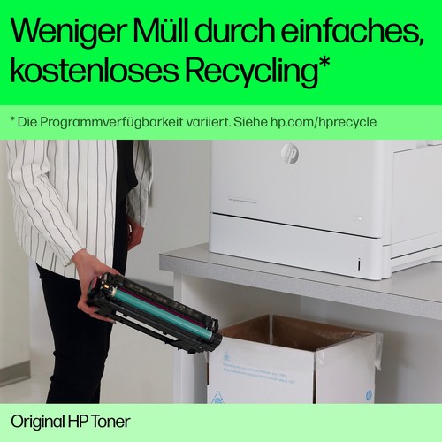 HP 213Y Cyan LaserJet Tonerpatrone W2131Y