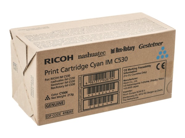 RICOH RICOH Cartridge IM C530 Cyan