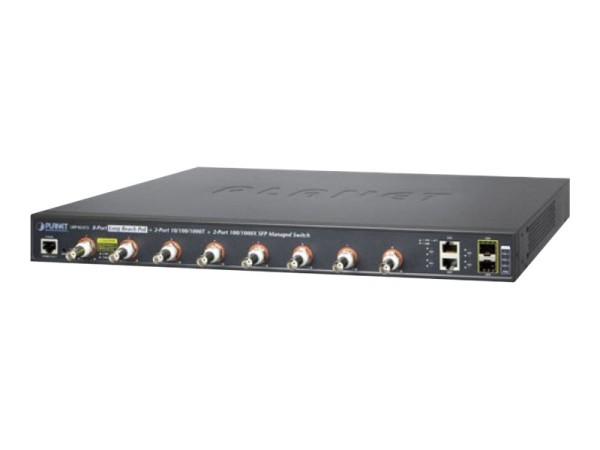 PLANET TECHNOLOGY PLANET TECHNOLOGY 8-PORT MANAGED SWITCH