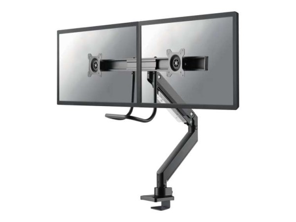 NEOMOUNTS NTischhalterung mit Tischhalterungsgriff für zwei Flachbildschirm NM-D775DXBLACK