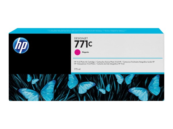 HP 771C Magenta Tintenpatrone B6Y09A