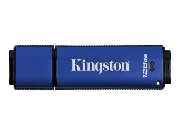 KINGSTON KINGSTON 128GB USB 3.0 DTVP30 256bit AES Encrypted FIPS 197