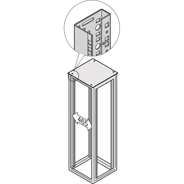 SCHROFF SCHROFF nVent SCHROFF 23130011 19 Zoll Verteilerrahmen