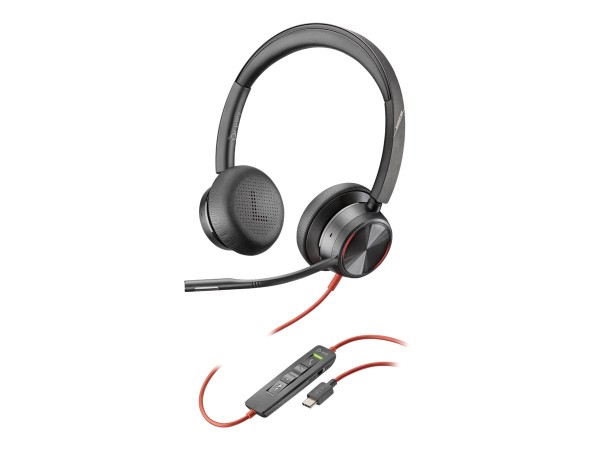 POLY Headset Plantronics Blackwire 8225 Bin. USBC 214407-01