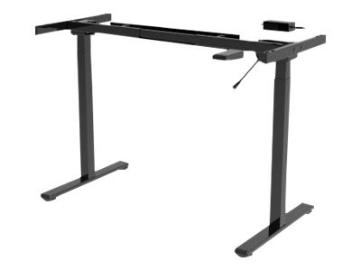 DIGITUS Schreibtischgestell, höhenverstellbar, schwarz DA-90430