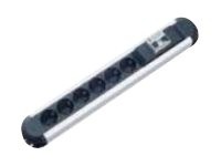 BACHMANN BACHMANN Steckdosenleiste Primo 6xSchuKo-Dosen 1xF