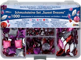 KREUL Schmucksteine-Set "Sweet Dreams"