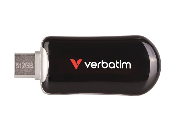 VERBATIM VERBATIM Plectra USB-C Flash Drive Black 512GB
