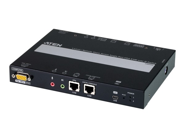ATEN CN9000 1-Local-Remote Share Access Einzelport VGA KVM over IP Switch CN9000