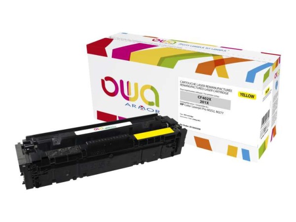OWA Gelb wiederaufbereitet Tonerpatrone K15835OW