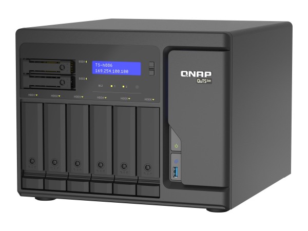 QNAP TS-h886-D1622-16G NAS System 8-Bay TS-H886-D1622-16G