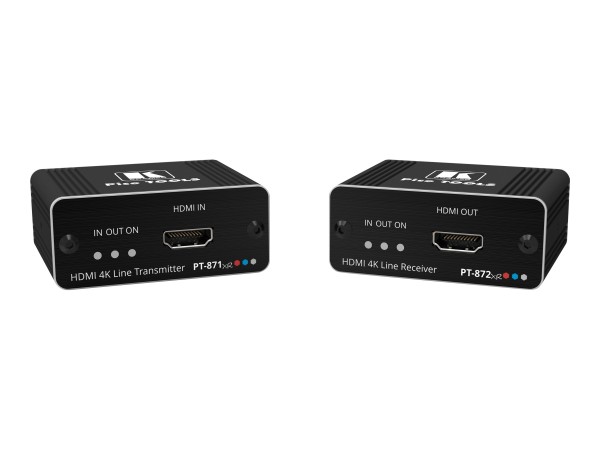 KRAMER PT-871/2xr-KIT 4K HDR HDMI Kompakte PoC Extender über Long?Reach DGK PT-871/2XR-KIT