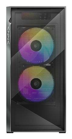AZZA PC Gaming Gehäuse Midi ATX Photon 225K02ma USB 3.0/C CSAZ-225K02