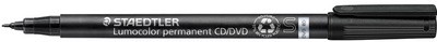 STAEDTLER Lumocolor CD-/DVD-Marker, permanent, schwarz