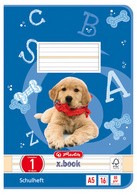 herlitz Schulheft x.book, DIN A5, Lineatur 4 / liniert