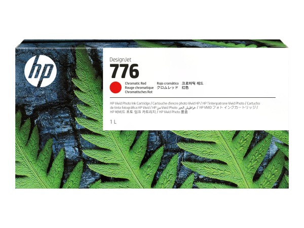 HP HP Ink/HP 776 1L Chrom Red Ink Crtd