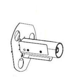 ZEBRA Media Supply spindle 40mm ID Cores ZT610 (P1083320-113) P1083320-113