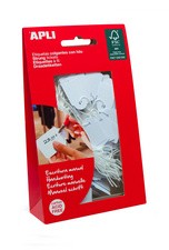 agipa Warenanhänger - Kleinpackung, Maße: 28 x 43 mm, weiß