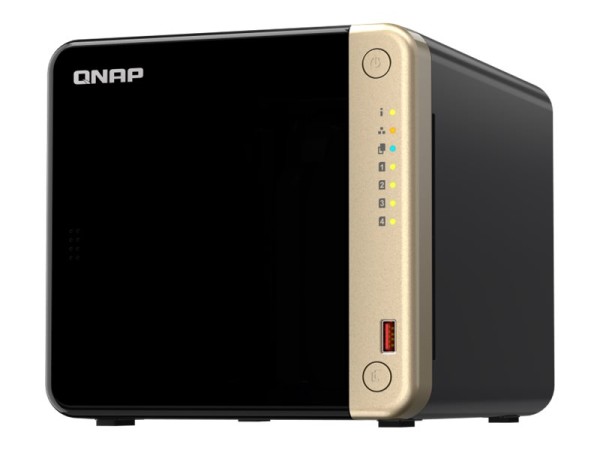 QNAP Bundle QNAP K/TS-464-8G4bayNAS + 4x SEAGATE IronWolf NAS HDD 8TB