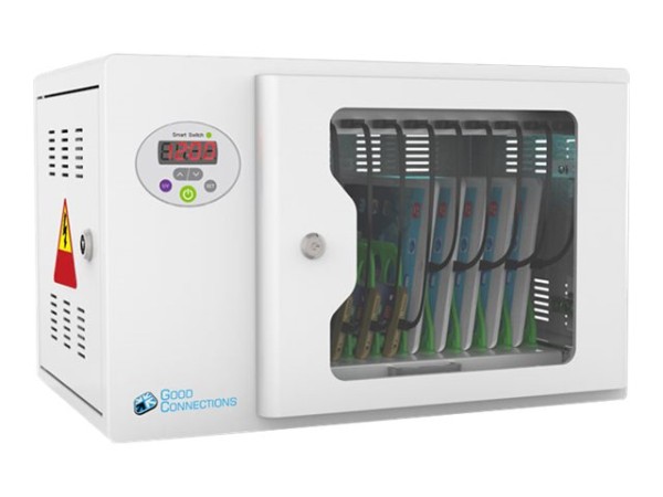 GOOD CONNECTIONS Tablet-Ladestation für bis zu 10 Geräte, UV-Desinfektion, PCT01-B10G
